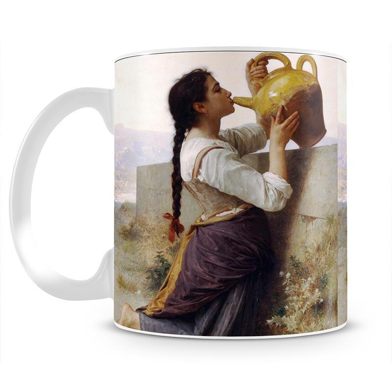 Thirst By Bouguereau Mug - Canvas Art Rocks - 2