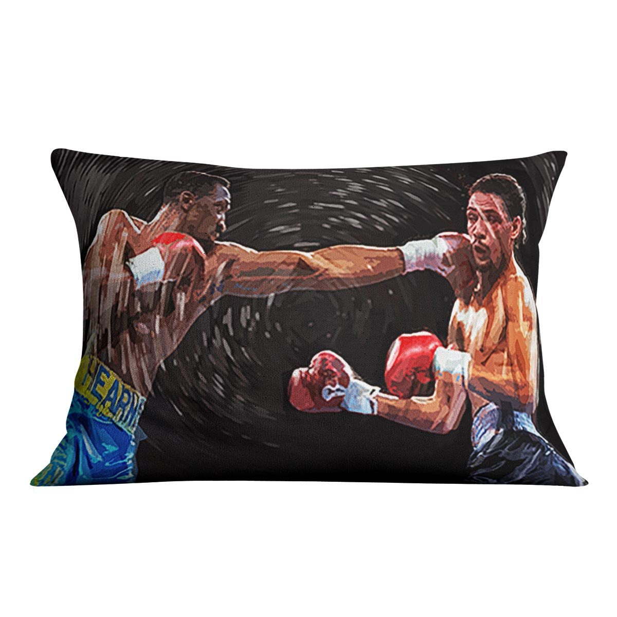 Thomas Hearns vs Virgil Hill Cushion