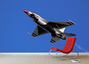 Thunderbirds F-16 fighter Wall Mural Wallpaper - Canvas Art Rocks - 2