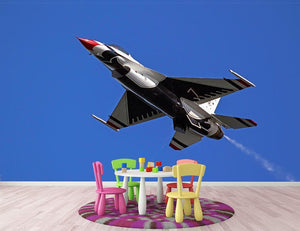 Thunderbirds F-16 fighter Wall Mural Wallpaper - Canvas Art Rocks - 3