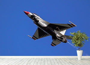 Thunderbirds F-16 fighter Wall Mural Wallpaper - Canvas Art Rocks - 4