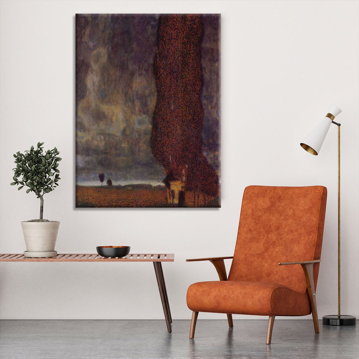 Thunderstorm by Klimt Canvas Print or Poster