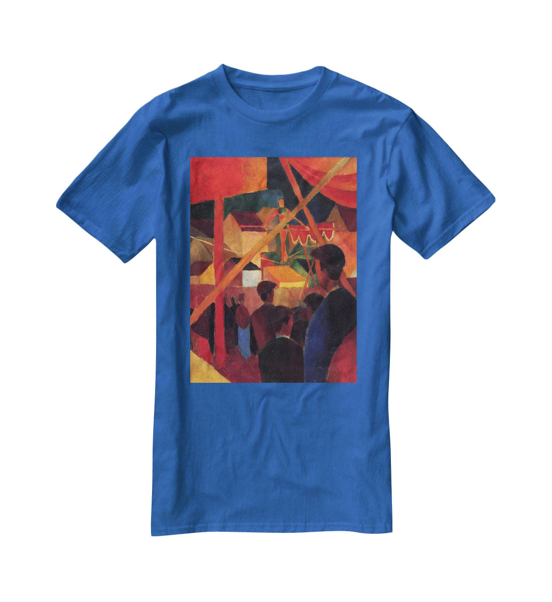 Tightrope by Macke T-Shirt - Canvas Art Rocks - 2