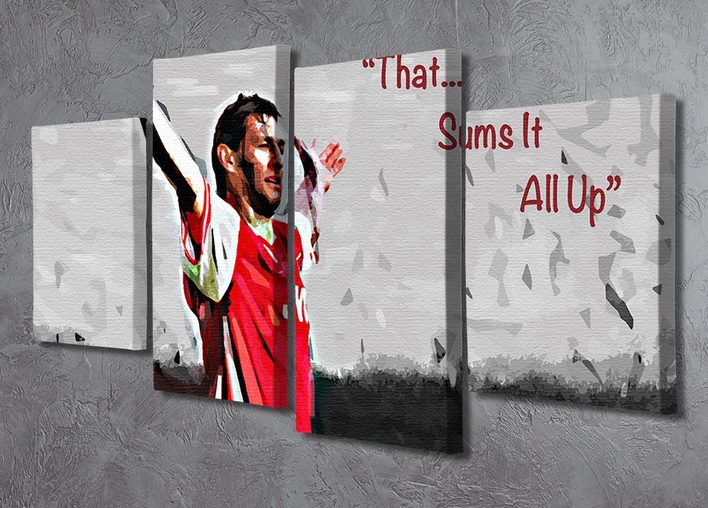 Tony Adams That Sums It All Up 4 Split Panel Canvas - Canvas Art Rocks - 2