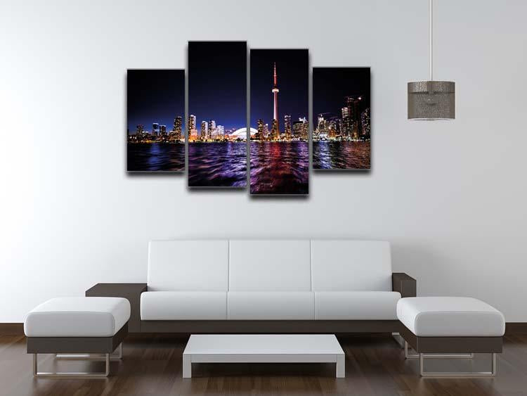 Toronto 4 Split Canvas Print