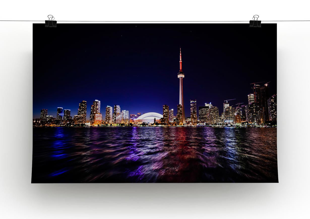 Toronto Print - Canvas Art Rocks - 2