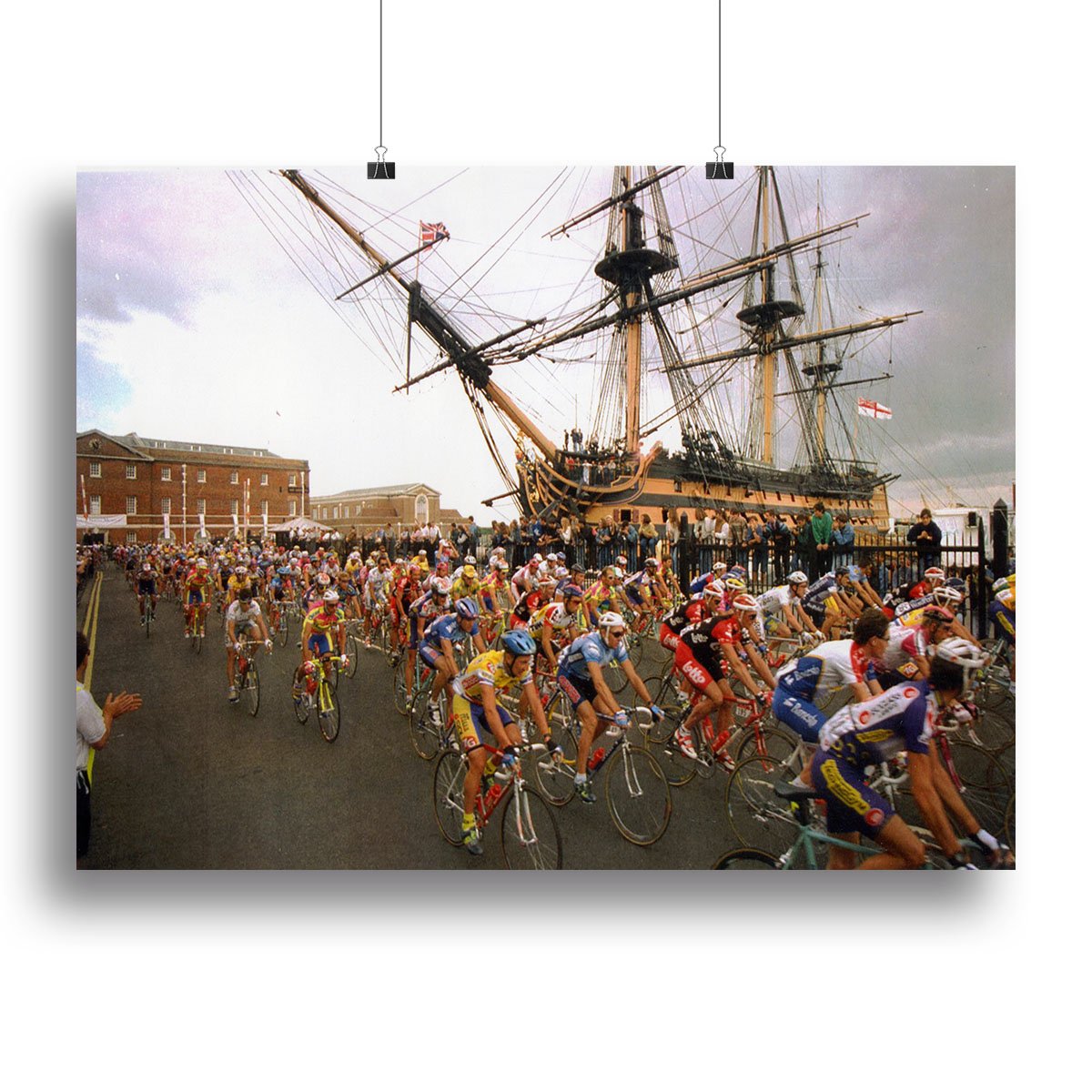 Tour de France in Portsmouth Canvas Print or Poster