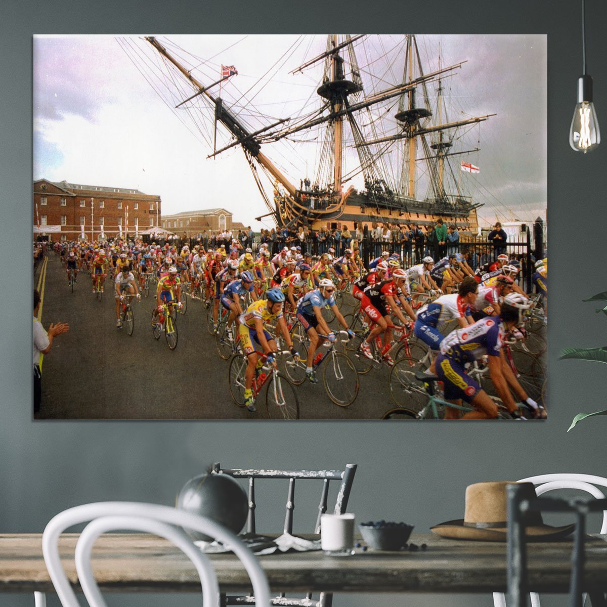 Tour de France in Portsmouth Canvas Print or Poster