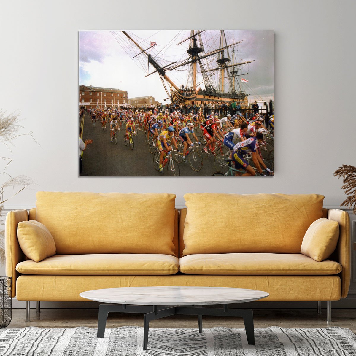 Tour de France in Portsmouth Canvas Print or Poster