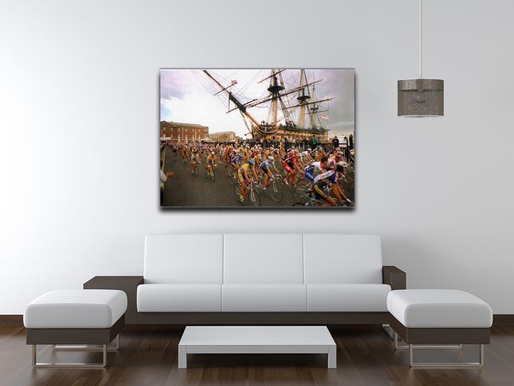 Tour de France in Portsmouth Canvas Print or Poster - Canvas Art Rocks - 4