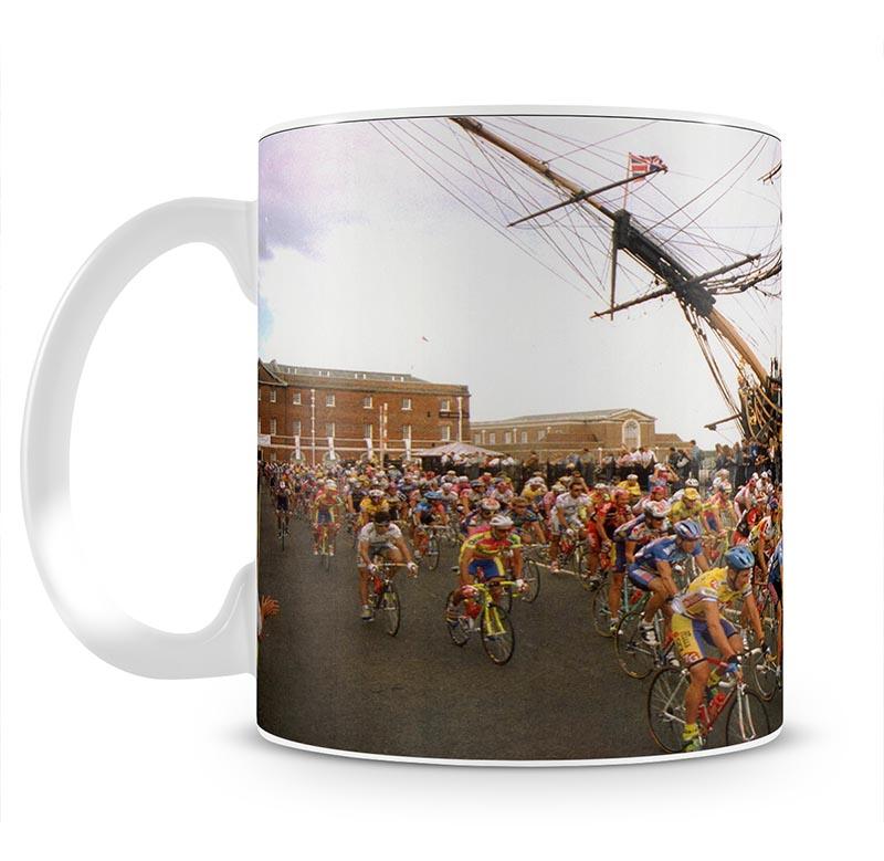 Tour de France in Portsmouth Mug - Canvas Art Rocks - 1