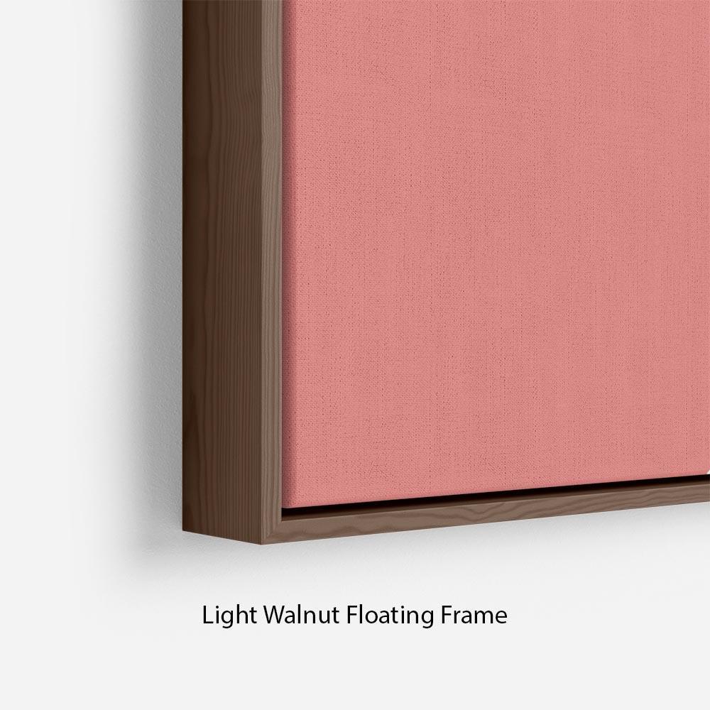 Toy Story Hamm Minimal Movie Floating Frame Canvas - Canvas Art Rocks - 8