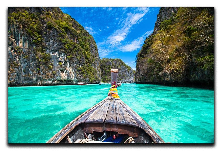 Traditional wooden boat Canvas Print or Poster - Canvas Art Rocks - 1