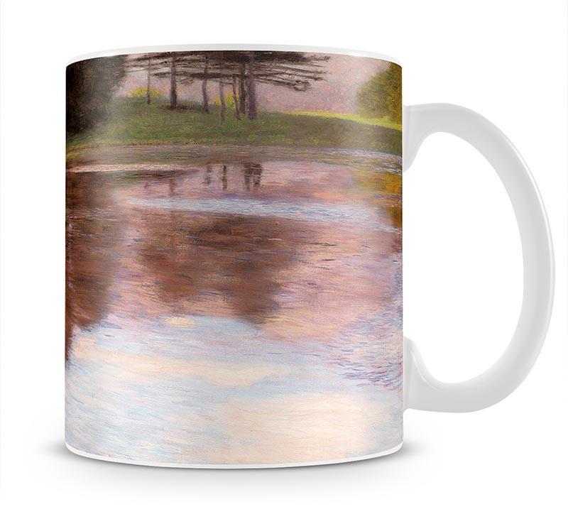 Tranquil Pond near Salzburg by Klimt Mug - Canvas Art Rocks - 1