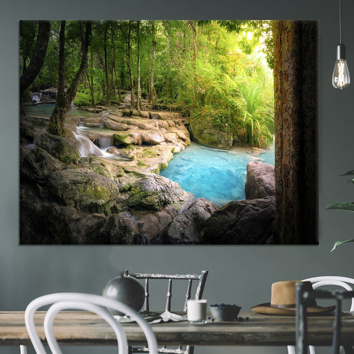 Tranquil and peaceful nature Canvas Print or Poster