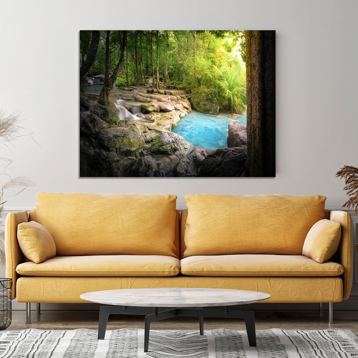 Tranquil and peaceful nature Canvas Print or Poster
