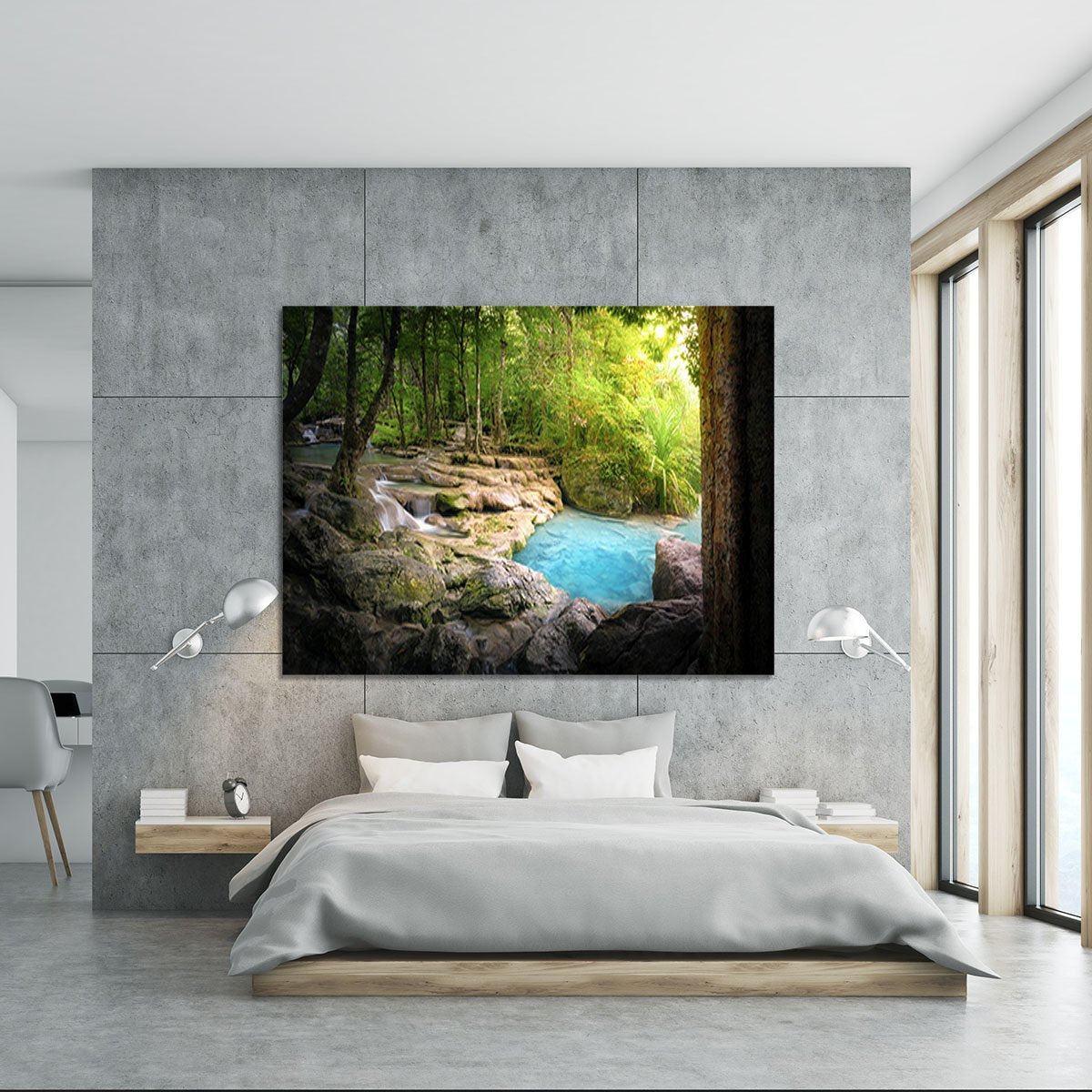 Tranquil and peaceful nature Canvas Print or Poster