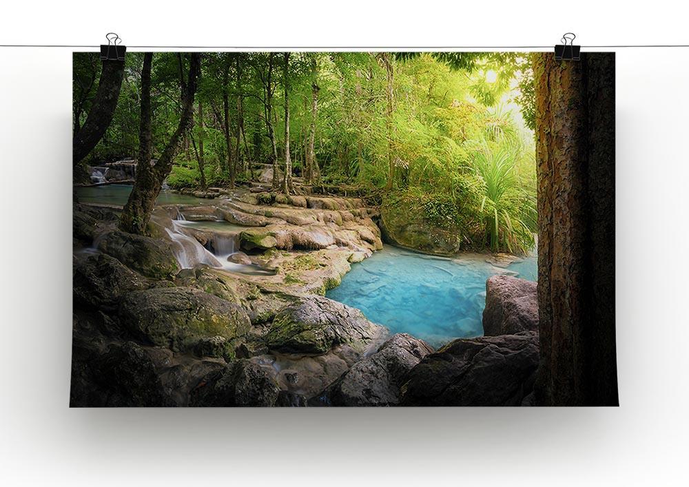 Tranquil and peaceful nature Canvas Print or Poster - Canvas Art Rocks - 2