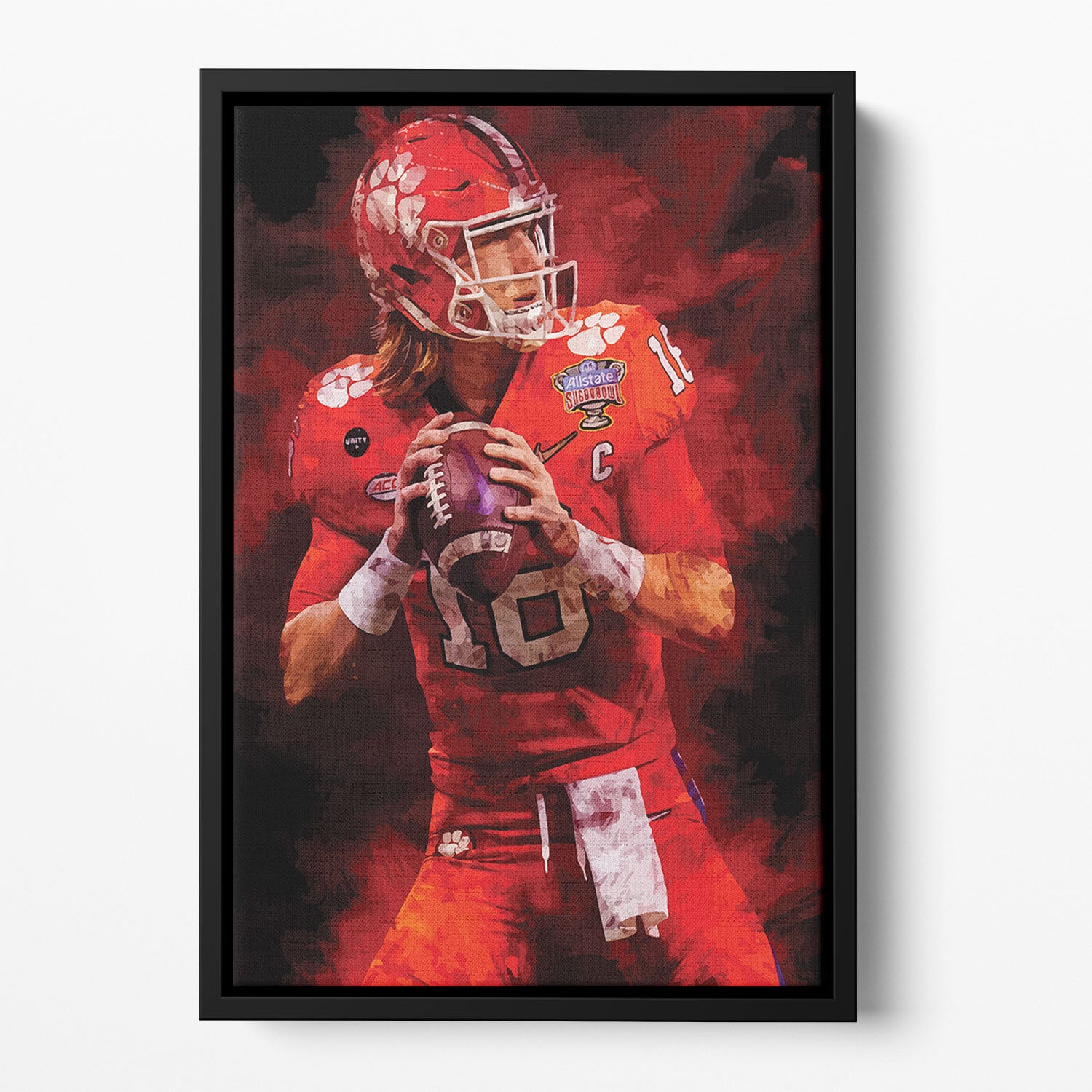 Trevor Lawrence Floating Framed Canvas - Canvas Art Rocks - 2
