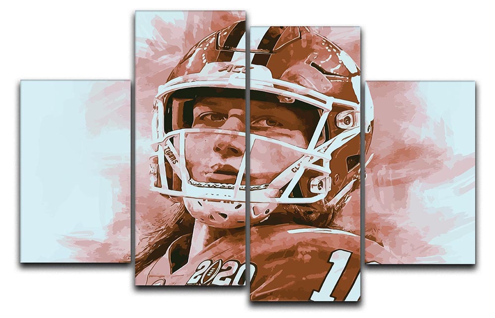Trevor Lawrence Head 4 Split Panel Canvas - Canvas Art Rocks - 1