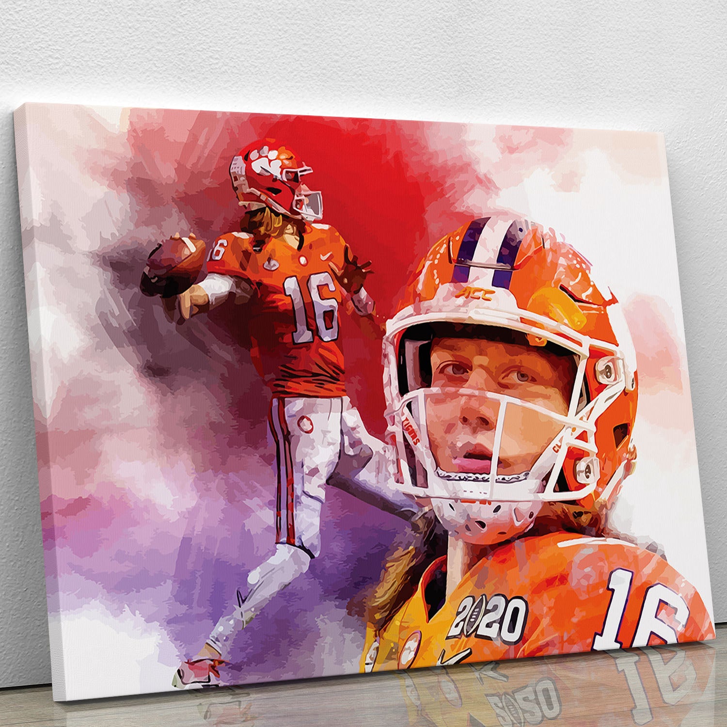 Trevor Lawrence Wallpaper Canvas Print or Poster - Canvas Art Rocks - 1
