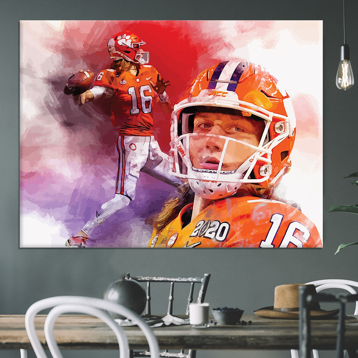 Trevor Lawrence Wallpaper Canvas Print or Poster - Canvas Art Rocks - 3