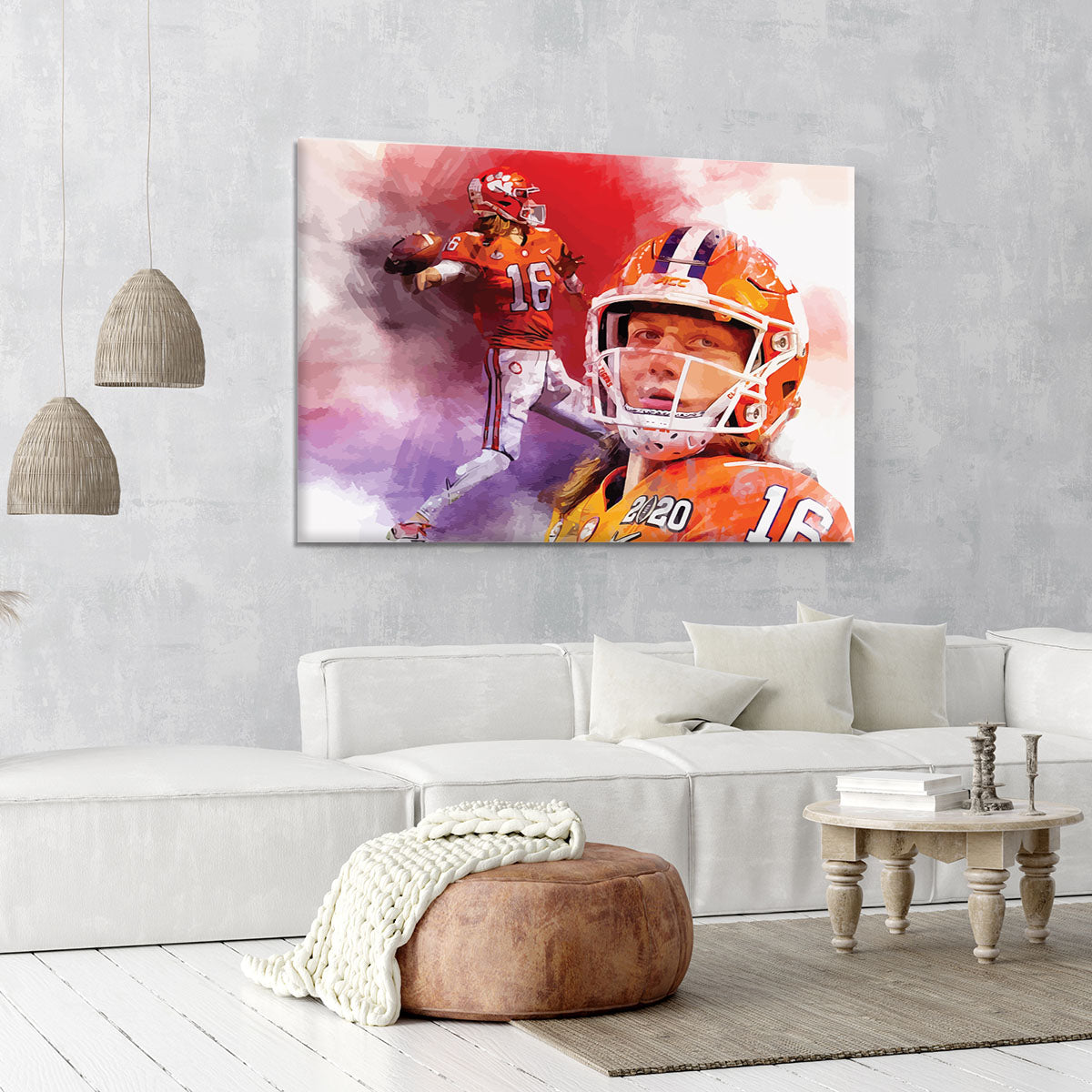 Trevor Lawrence Wallpaper Canvas Print or Poster - Canvas Art Rocks - 6