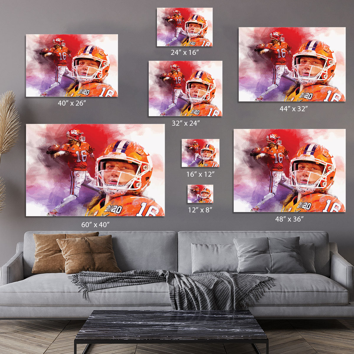 Trevor Lawrence Wallpaper Canvas Print or Poster - Canvas Art Rocks - 7