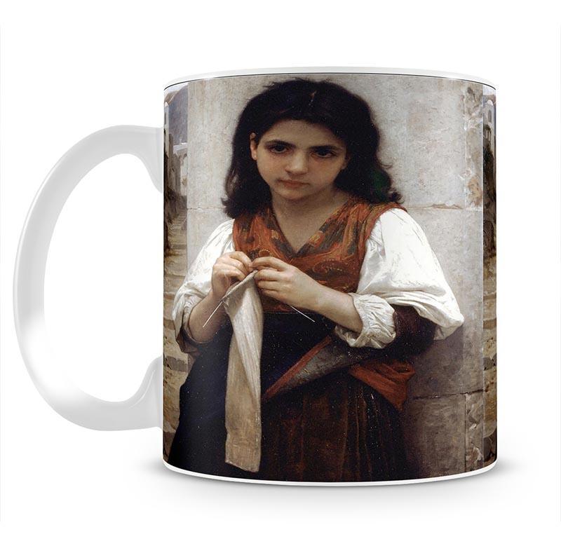 Tricoteuse By Bouguereau Mug - Canvas Art Rocks - 2