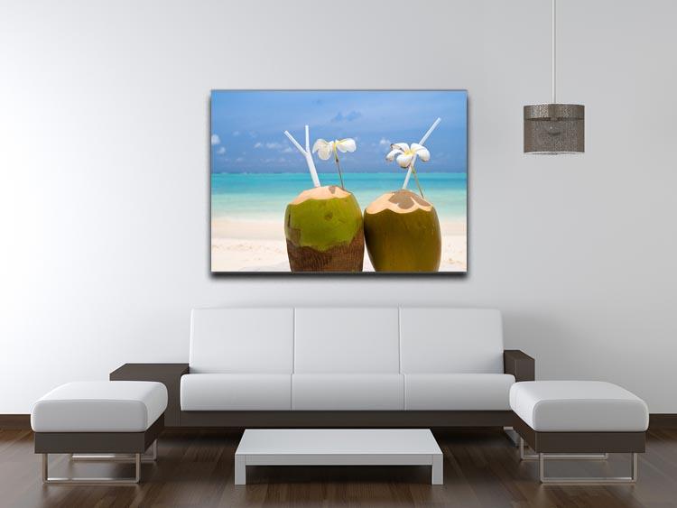 Tropical Coconut Cocktail Canvas Print or Poster - Canvas Art Rocks - 4