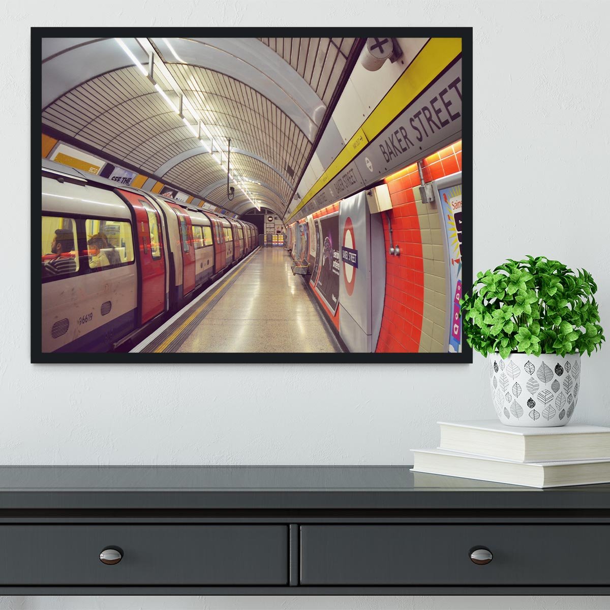 Tube Framed Print - Canvas Art Rocks - 2