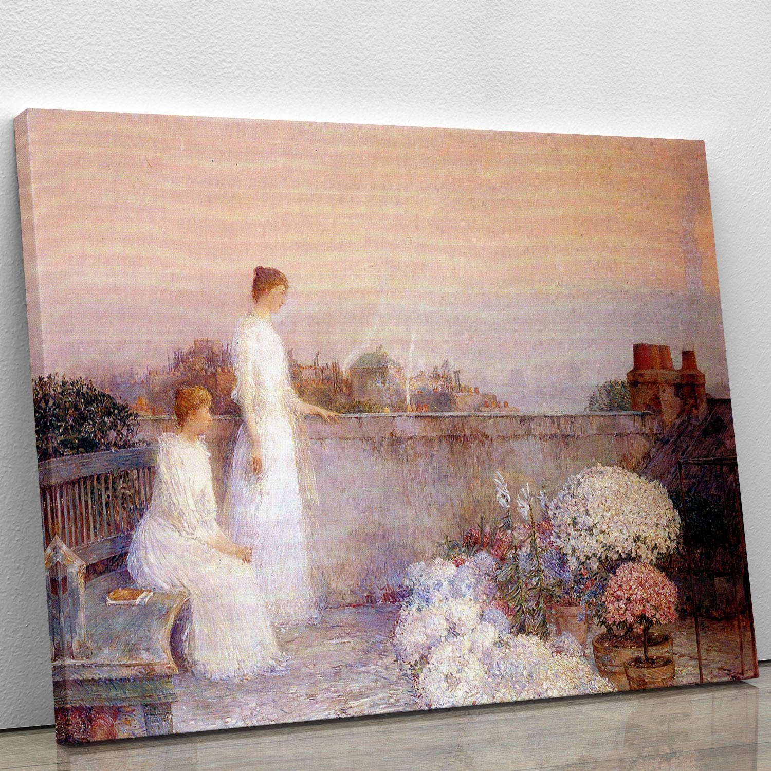 Twilight by Hassam Canvas Print or Poster