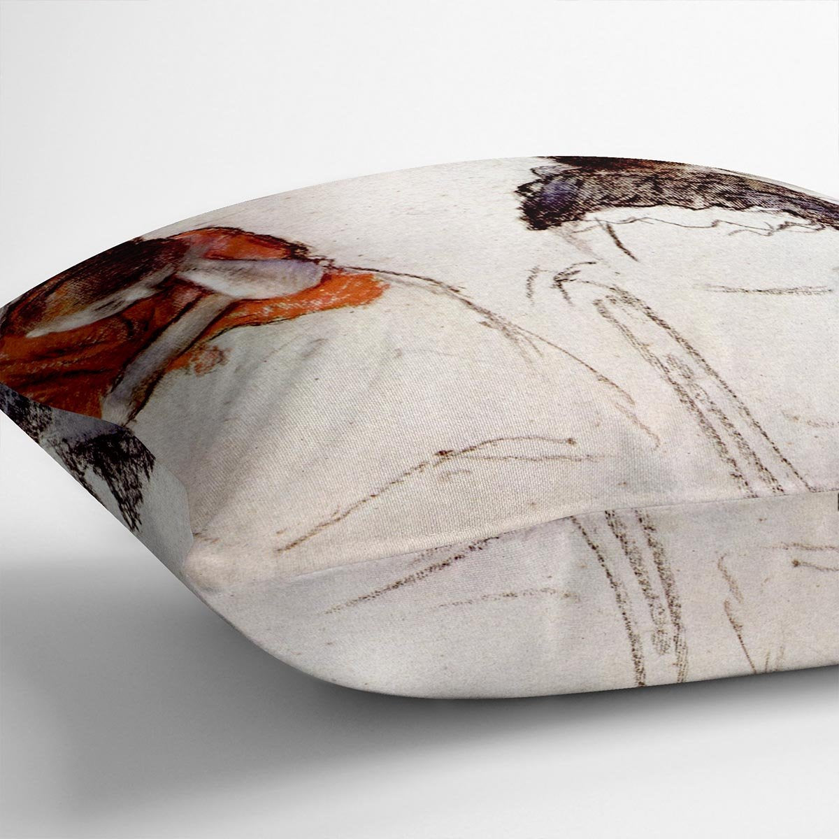 Two women seated by Degas Cushion