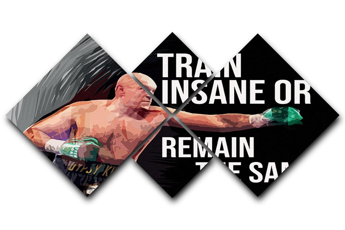 Tyson Fury Gypsy King 4 Square Multi Panel Canvas - Canvas Art Rocks - 1