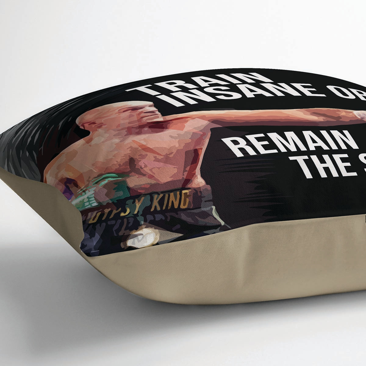 Tyson Fury Gypsy King Cushion - Canvas Art Rocks - 2