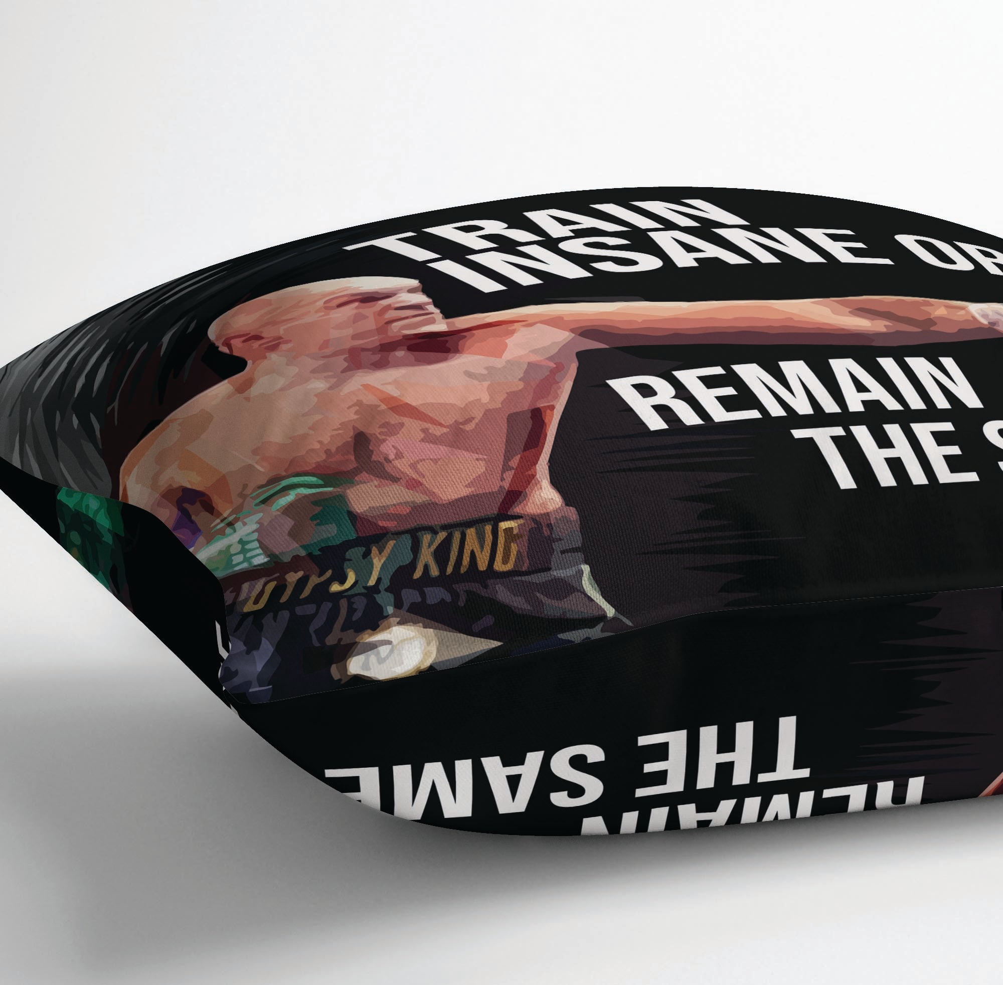 Tyson Fury Gypsy King Cushion - Canvas Art Rocks - 3