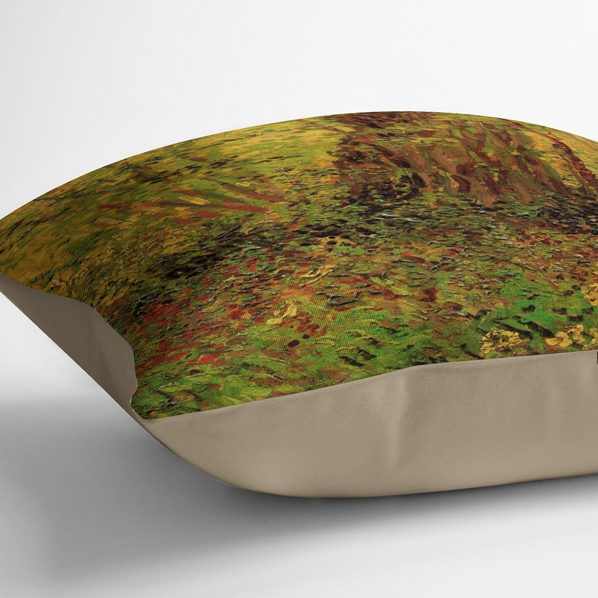 Undergrowth 2 by Van Gogh Throw Pillow