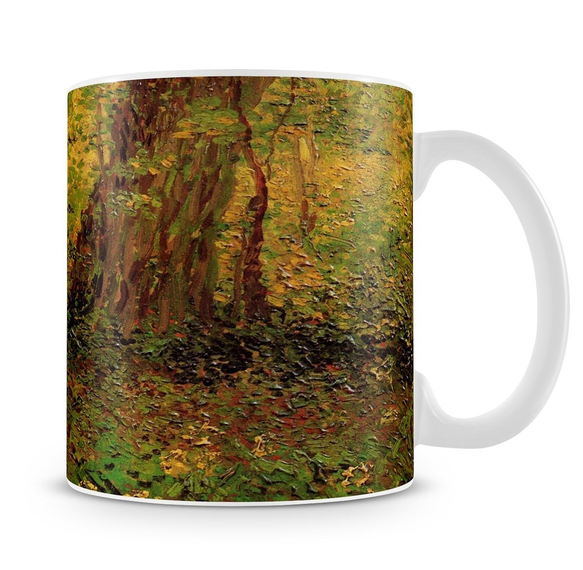 Undergrowth 2 by Van Gogh Mug - Canvas Art Rocks - 4