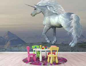 Unicorn Bluff Wall Mural Wallpaper - Canvas Art Rocks - 2