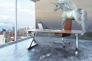 Unicorn Bluff Wall Mural Wallpaper - Canvas Art Rocks - 3