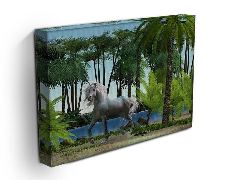 Unicorn buck prances Canvas Print or Poster - Canvas Art Rocks - 3