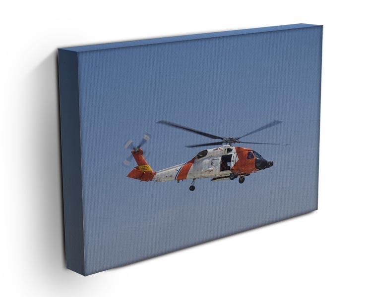 United States Coast Guard helicopter Canvas Print or Poster - Canvas Art Rocks - 3