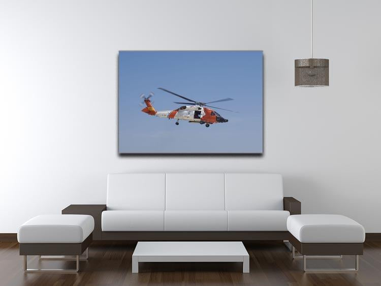 United States Coast Guard helicopter Canvas Print or Poster - Canvas Art Rocks - 4