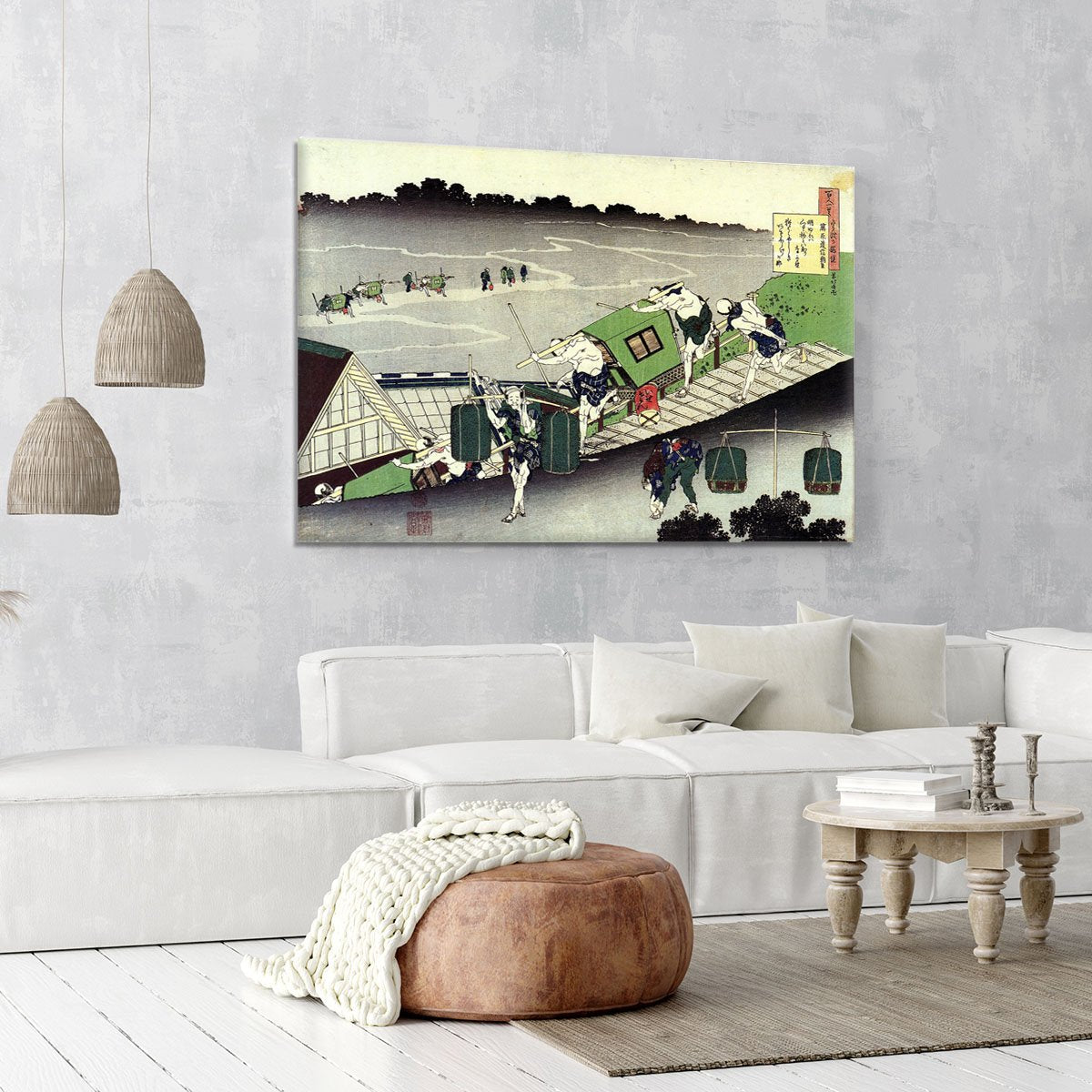 Unknown by Hokusai Canvas Print or Poster
