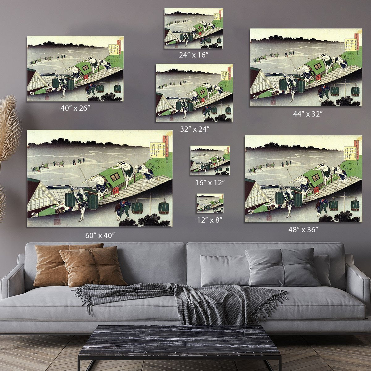 Unknown by Hokusai Canvas Print or Poster