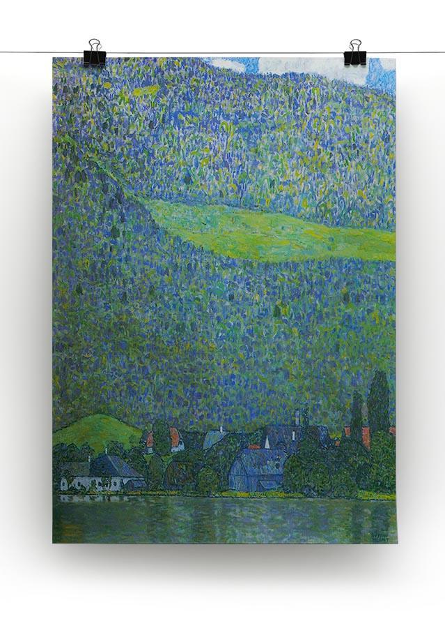 Unterach at the Attersee by Klimt Canvas Print or Poster - Canvas Art Rocks - 2