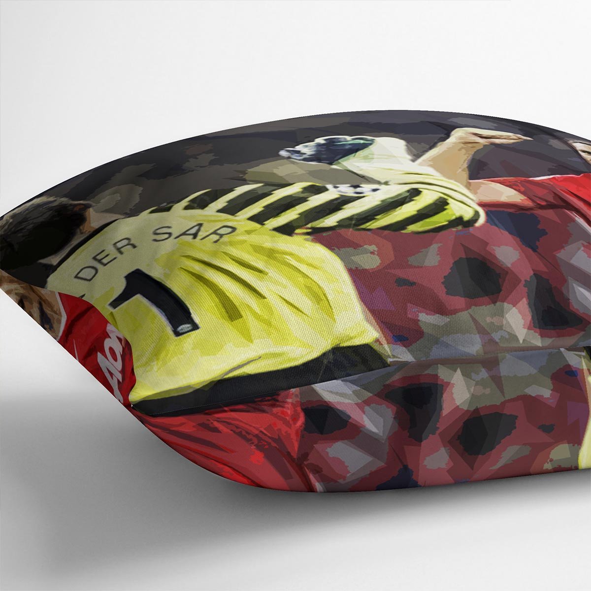 Van Der Sar And Rio Ferdinand Cushion