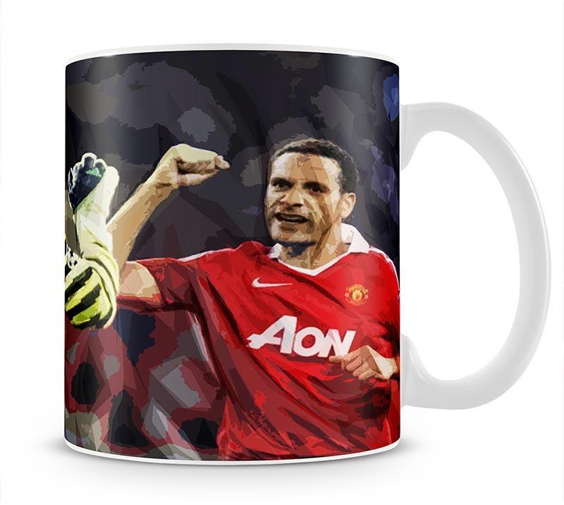 Van Der Sar And Rio Ferdinand Mug - Canvas Art Rocks - 1