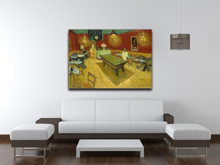 Van Gogh Night Cafe Canvas Print & Poster - Canvas Art Rocks - 4
