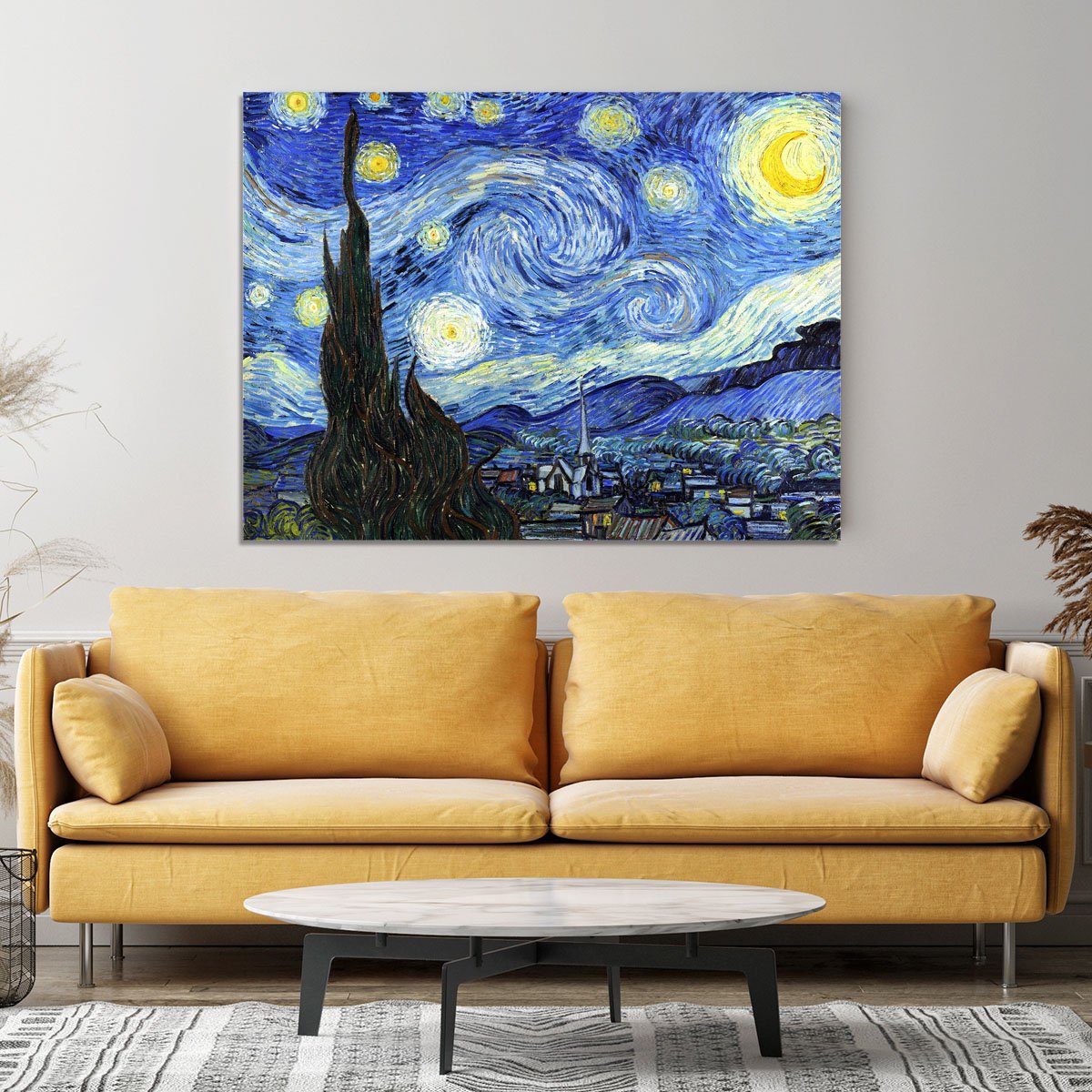 Van Gogh Starry Night Canvas Print or Poster